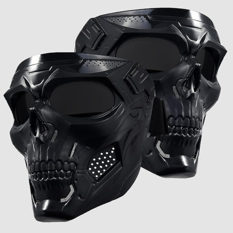 CROSSBODY Skull Mask Full Face Tactical Masks for CS Survival Games Shooting Cosplay Movie Paintball Halloween Scary Masks - Image 1